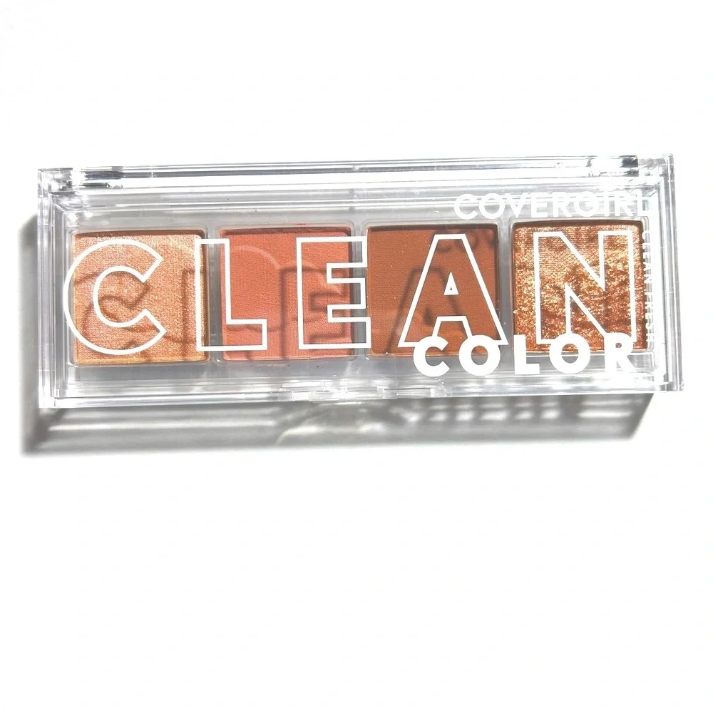 NEW COVERGIRL 222 Clean Color Shimmer Eyeshadow Palette – 222 Dreamy Pink